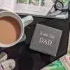 You Design on 4 x 4 Inch Square Black Slate Stone Coasters - Image 3